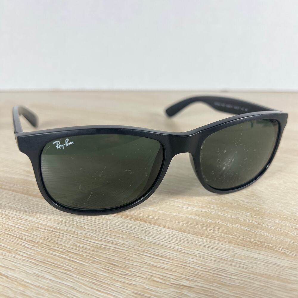Ray-Ban ANDY RB4202 6069/71 3N Black Sunglasses READ DESC Italy 55-17-145